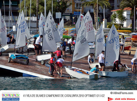 2015/05/30 Vila Blanes Optimist Regata-Campionat Catalunya G1 i G2