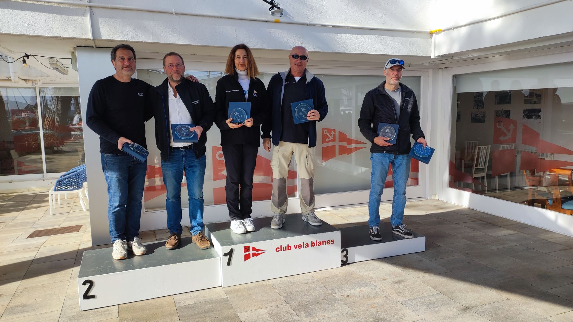 El PIM PAM en solitarios, ENIGMA i BABAU a dos y BLUE CARBON en tripulación, ganadores de la 42 edición del VILA DE BLANES de cruceros.