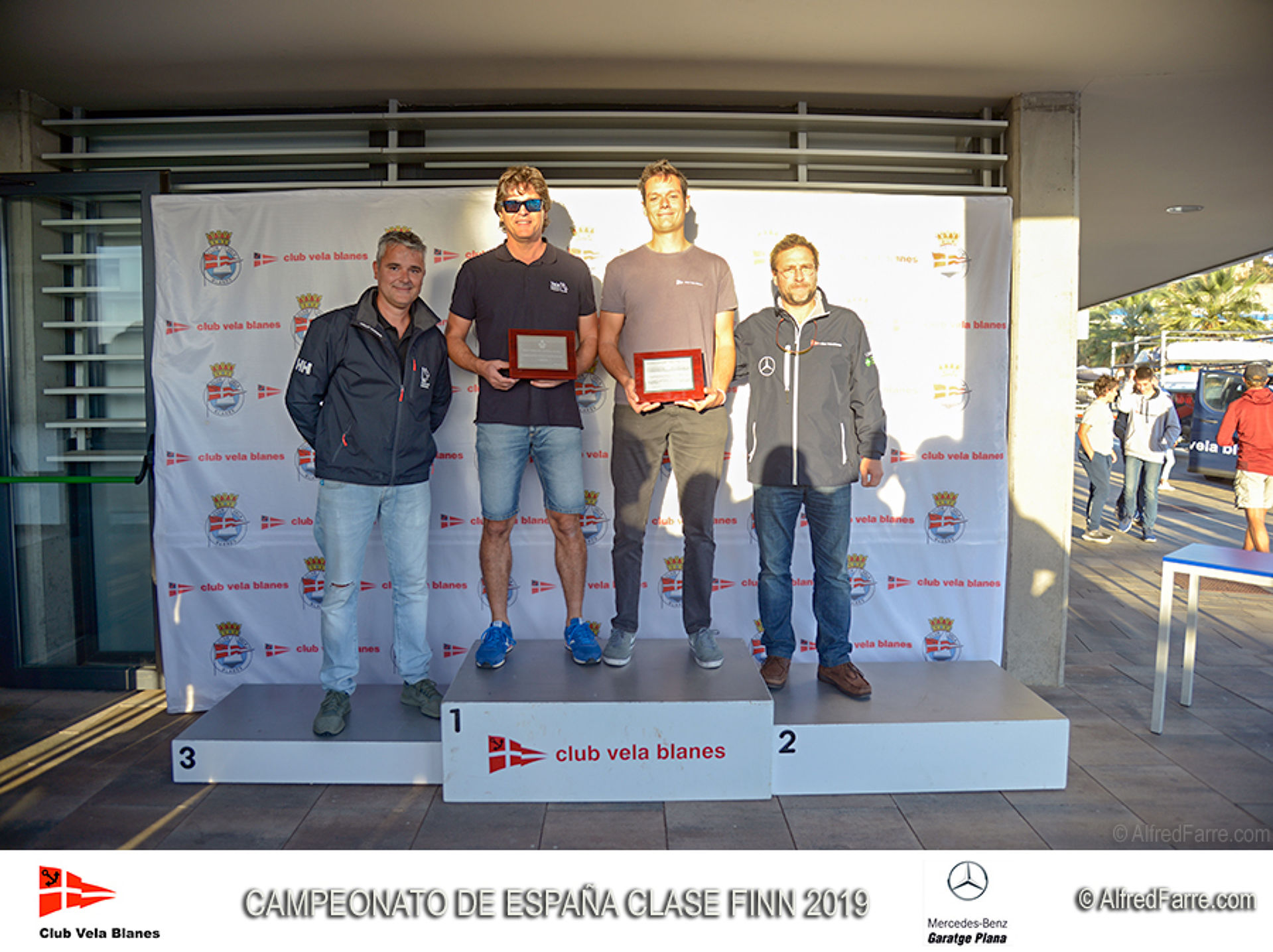 El català Carlos Ordóñez (Club Vela Blanes) Campió d’Espanya Absolut de la classe Finn 2019