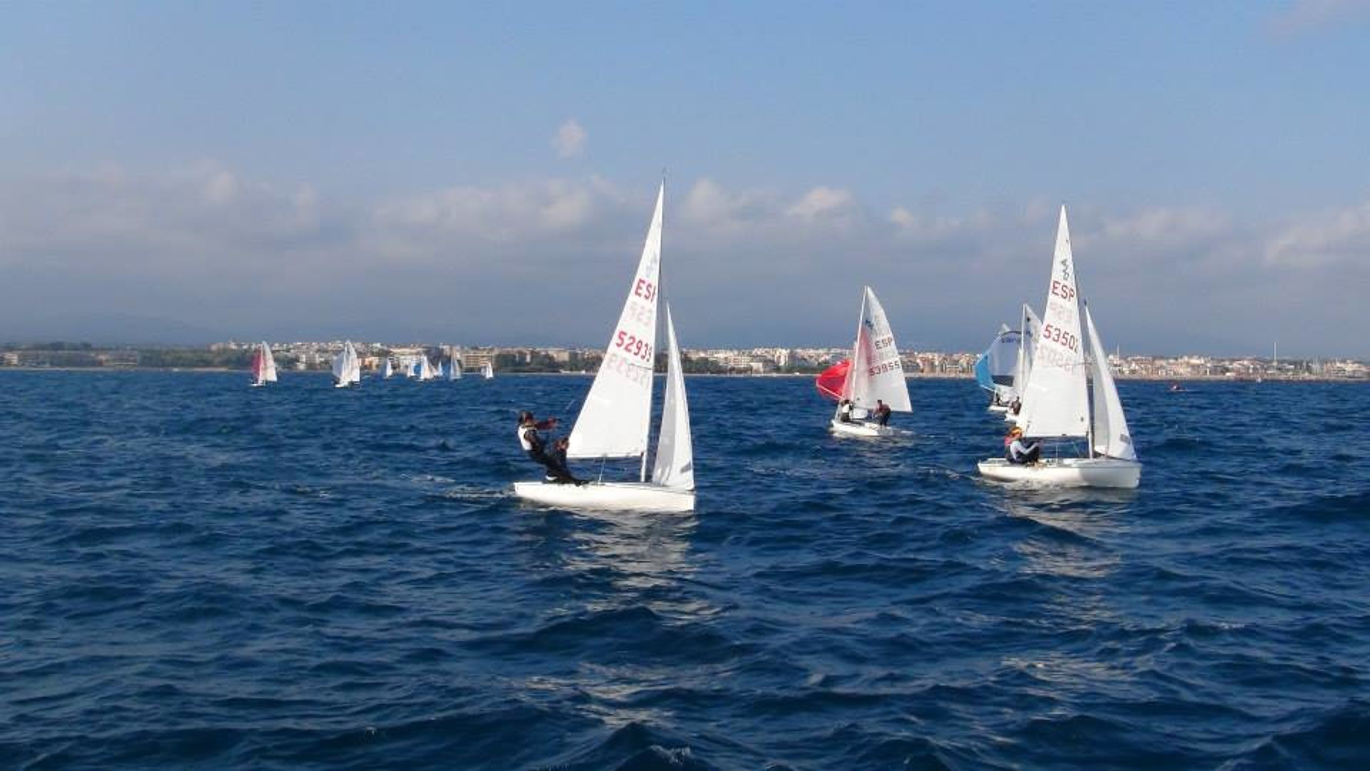 l'Equip de regates de 420 inicia la temporada en aigües de Tarragona