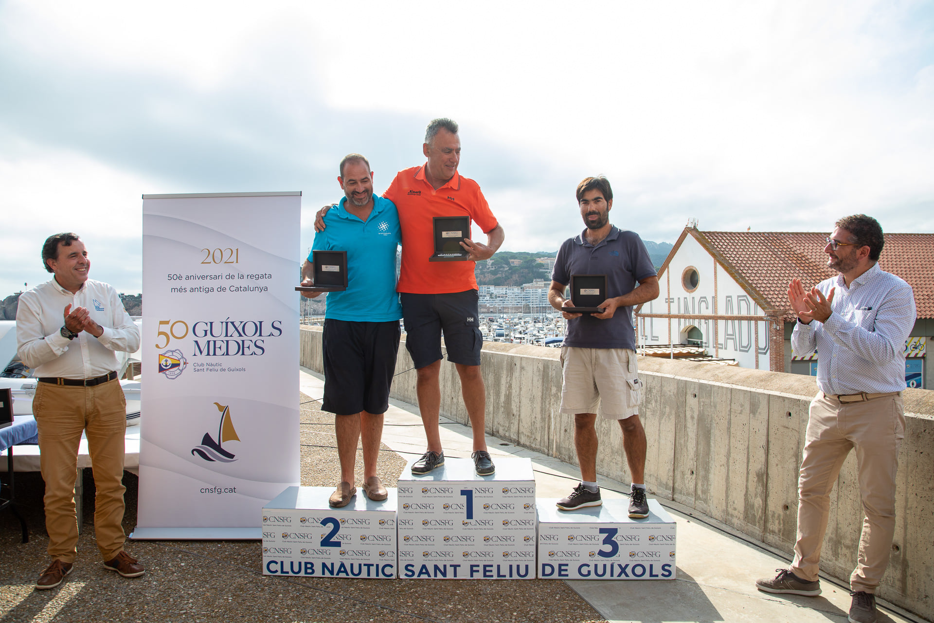 SMERIT de Tito Moure es fa amb el lingot de plata d’un quilo a la 50edició de la Guíxols Medes.