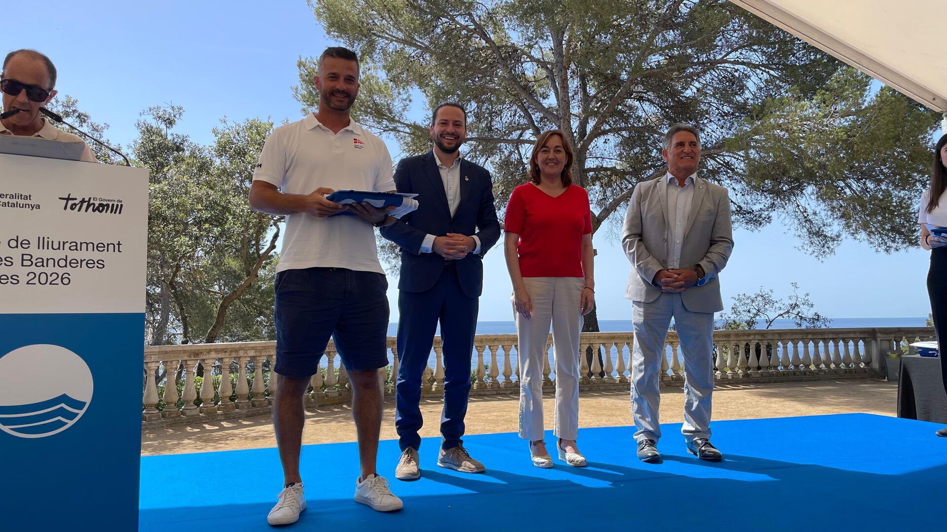 El Club Vela Blanes rep la Bandera Blava 2026