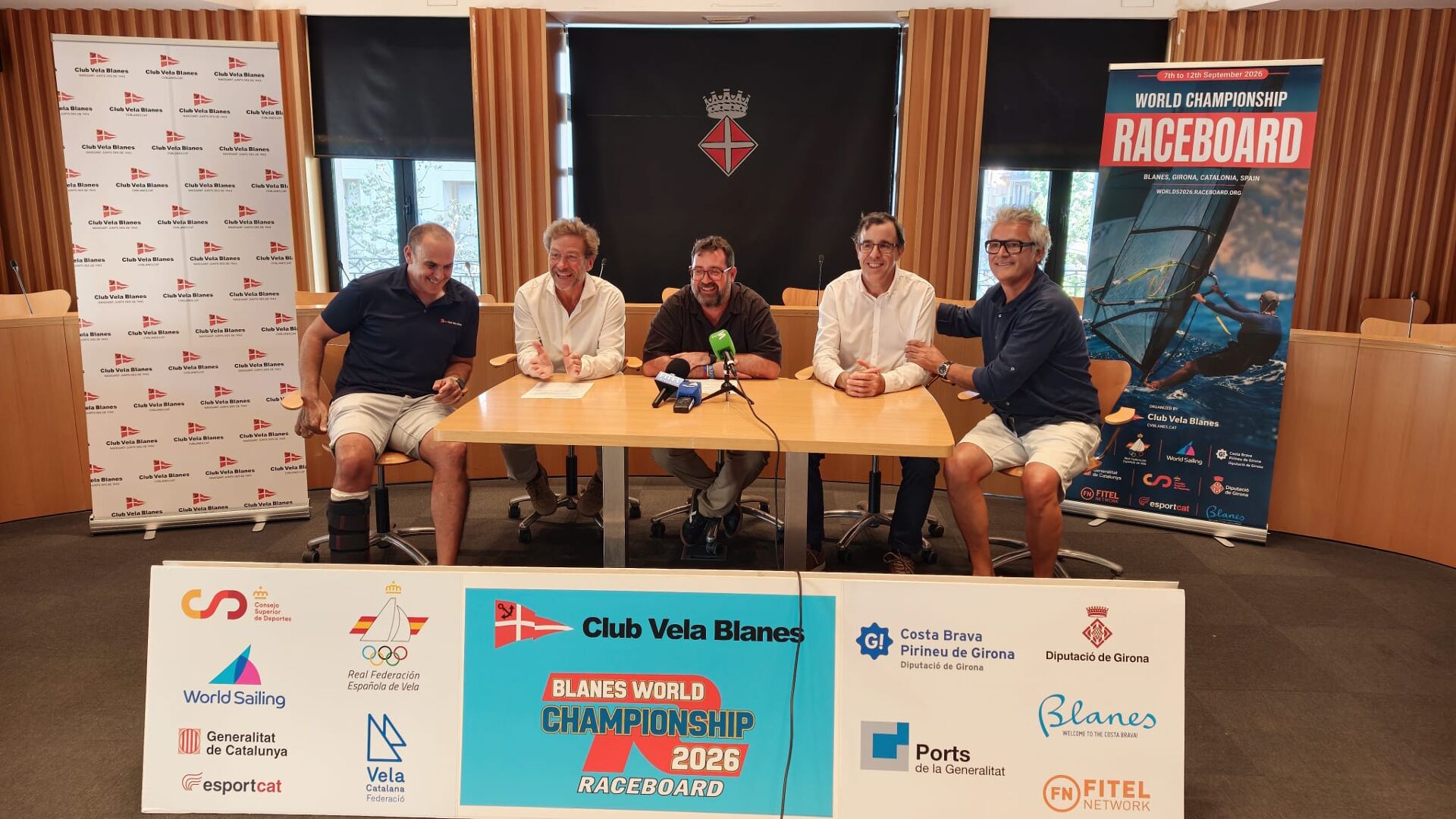 El Club de Vela Blanes acollirà per tercera vegada un Campionat del Món de Raceboard