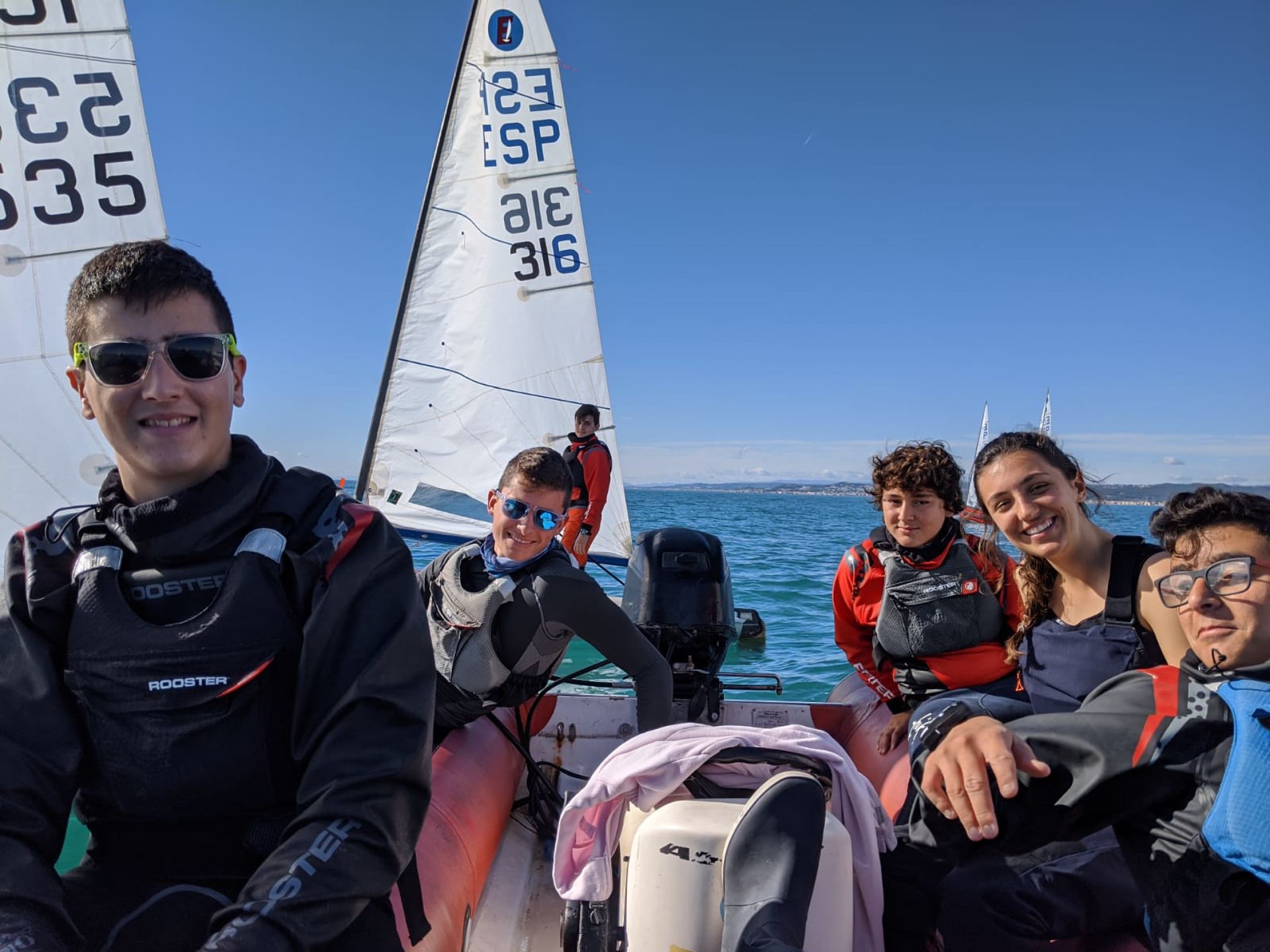 Boronat, Vilariño, Gragera i els germans Manresa participen al Campionat Catalunya classe Europa