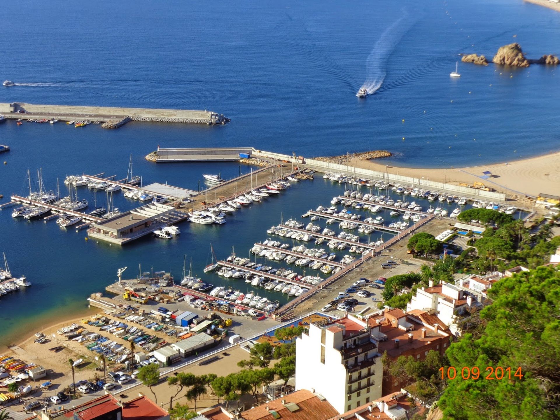 Jornada de portes obertes per als socis del Club Vela Blanes