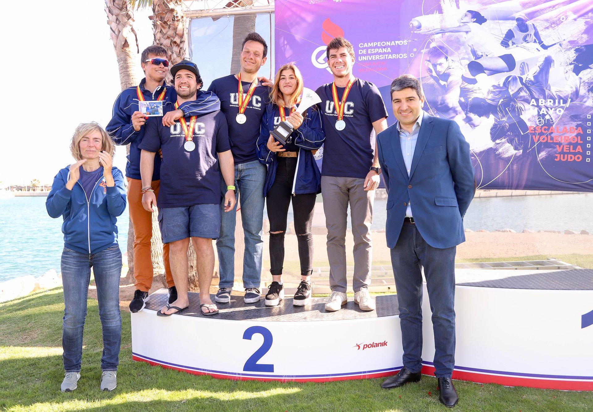  Carlos Ordóñez runner-up of Spain sailing 2019 with the UPC