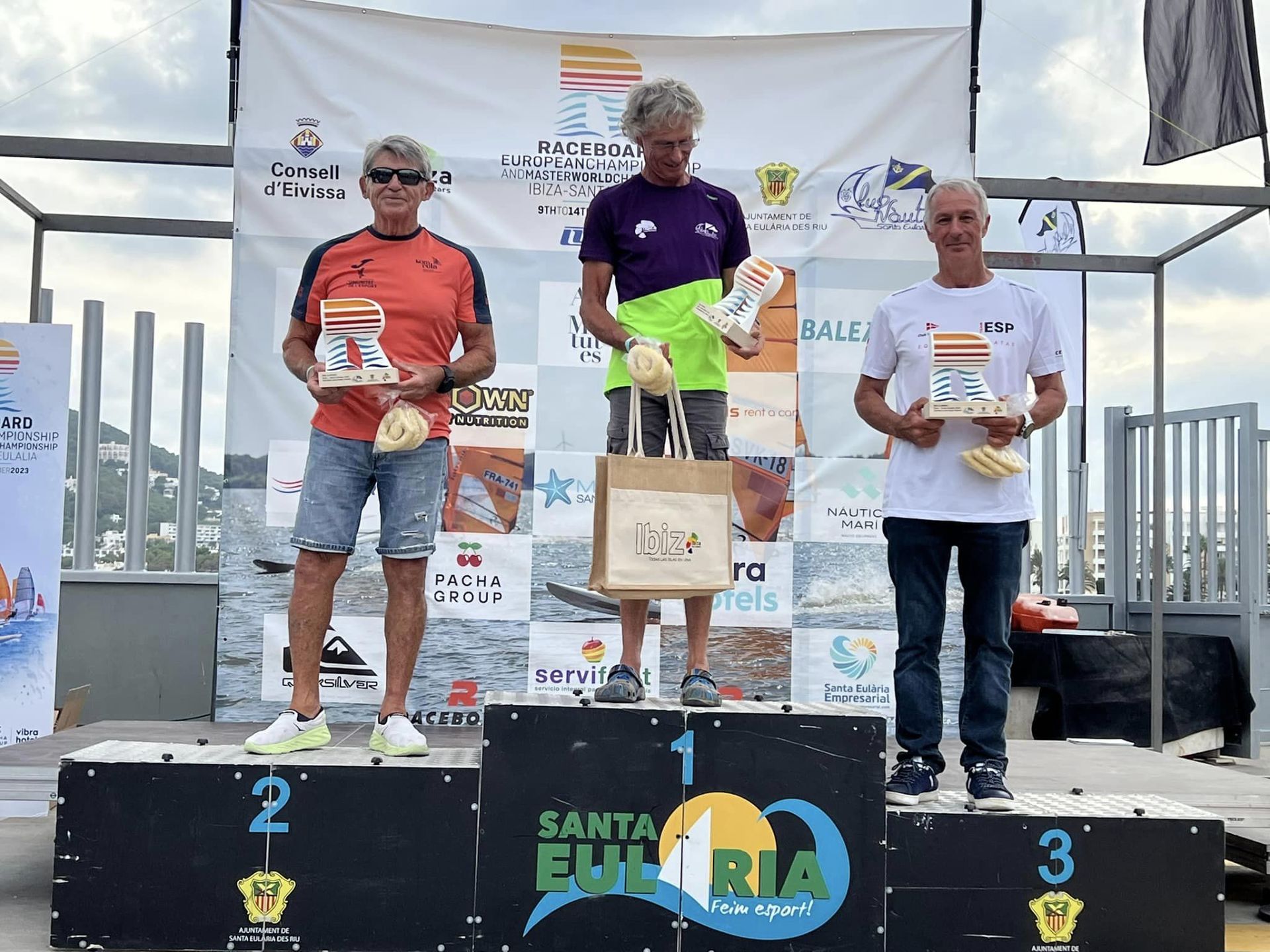 Jordi Bosch 3r al mundial màster i a l’europeu de Raceboard a Eivissa. 