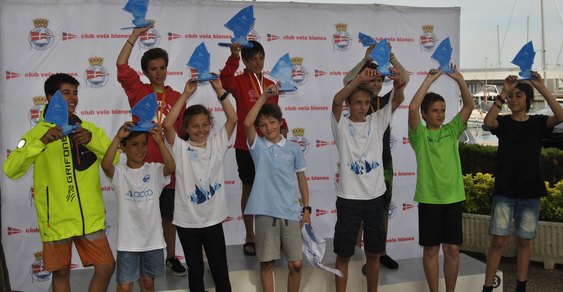 Punt i final al 42 Vila Blanes Optimist Regata, Campionat Catalunya G3, amb més de 90 regatistes.