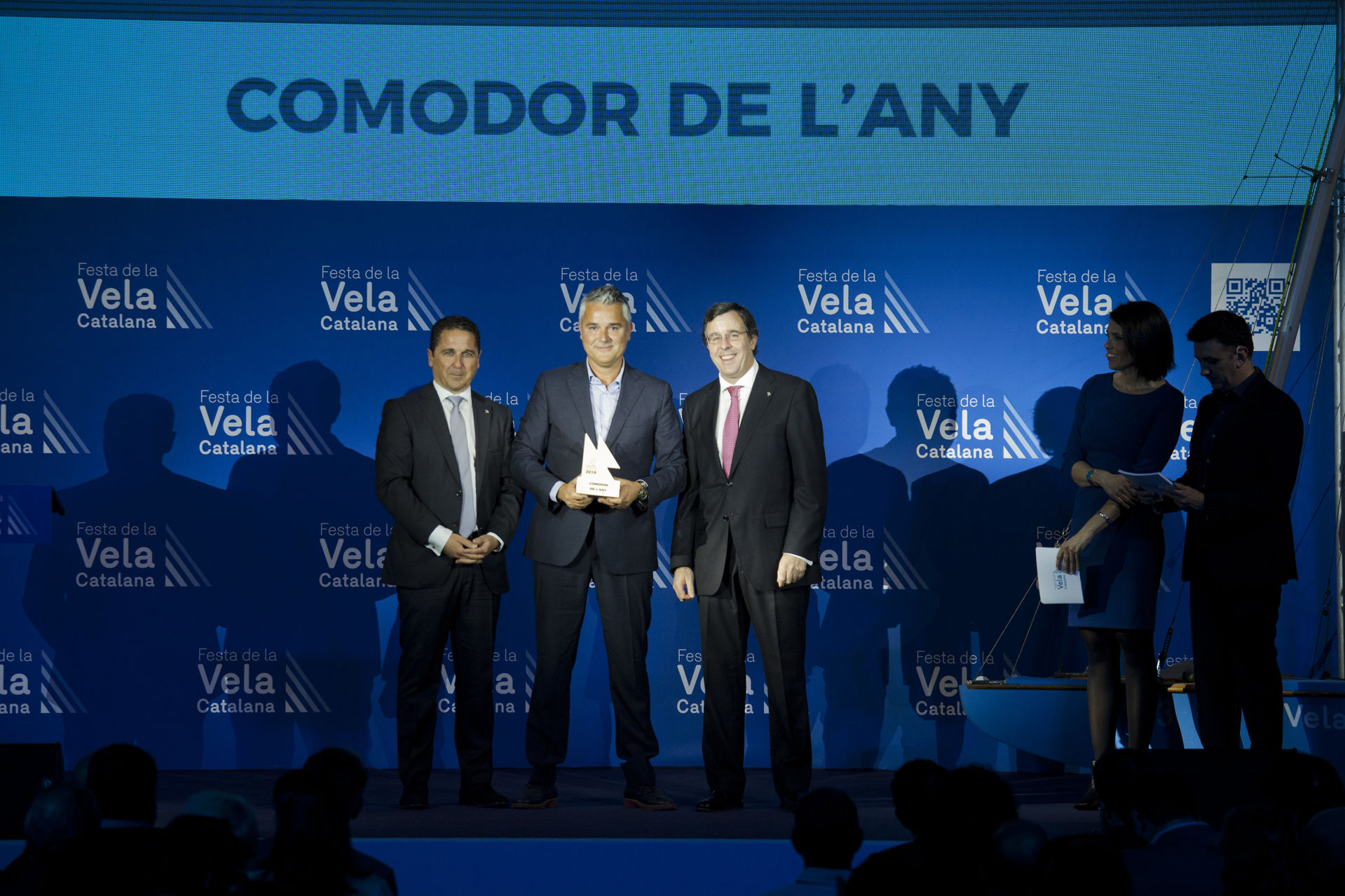 El Club de Vela Blanes acapara premis i distincions a la festa de la vela Catalana
