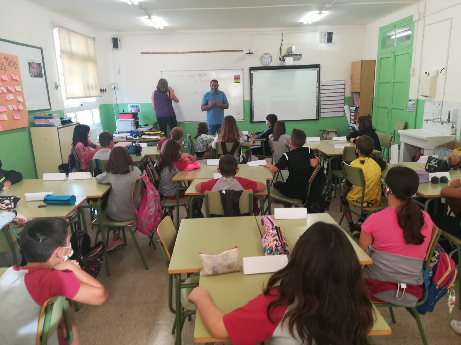 El Club de Vela Blanes enceta la temporada 21/22 d’Esport Blau amb l’Escola Joaquim Ruyra