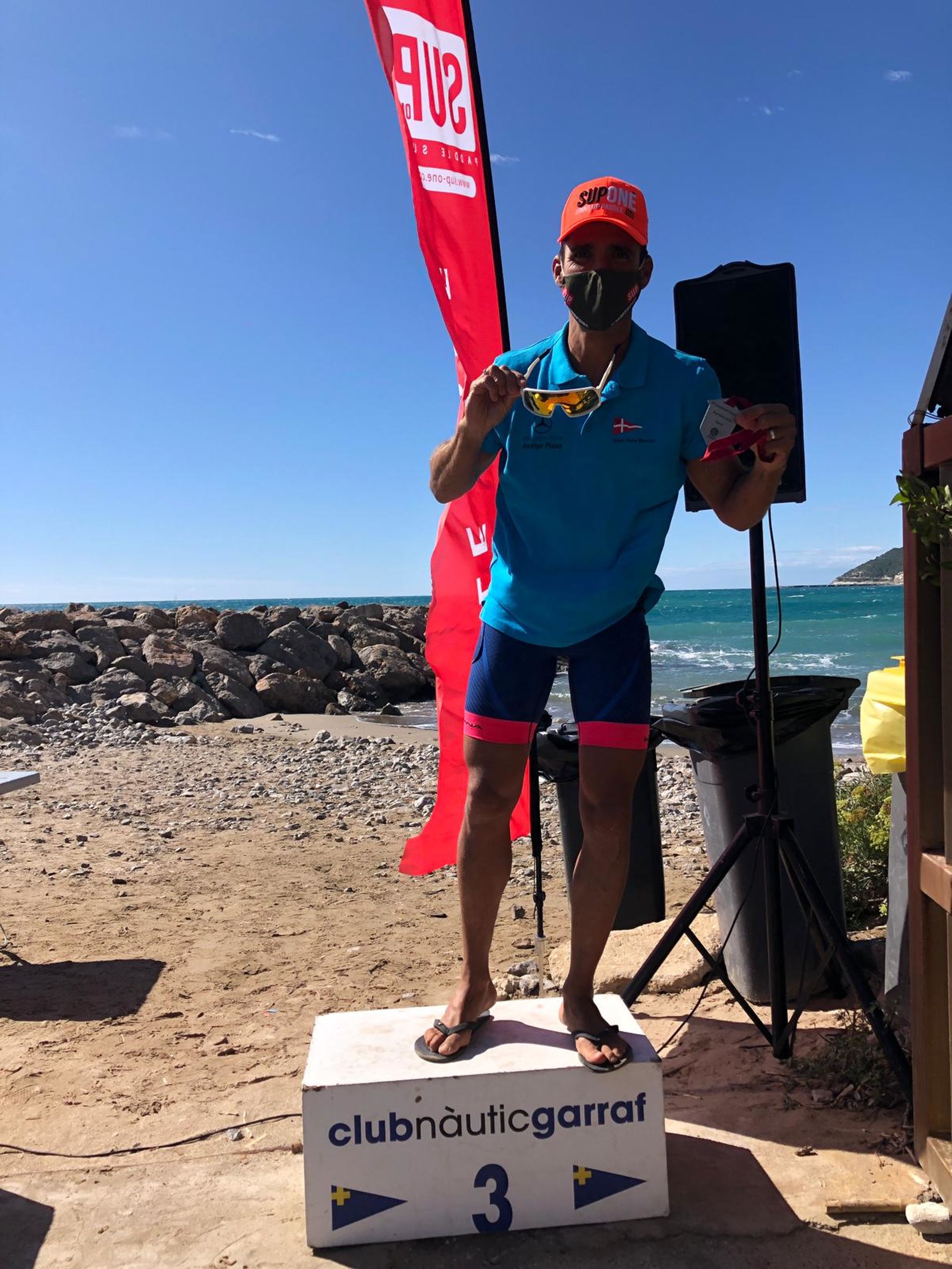 Xavi Marina 3er a la SUP RACE GARRAF 2020