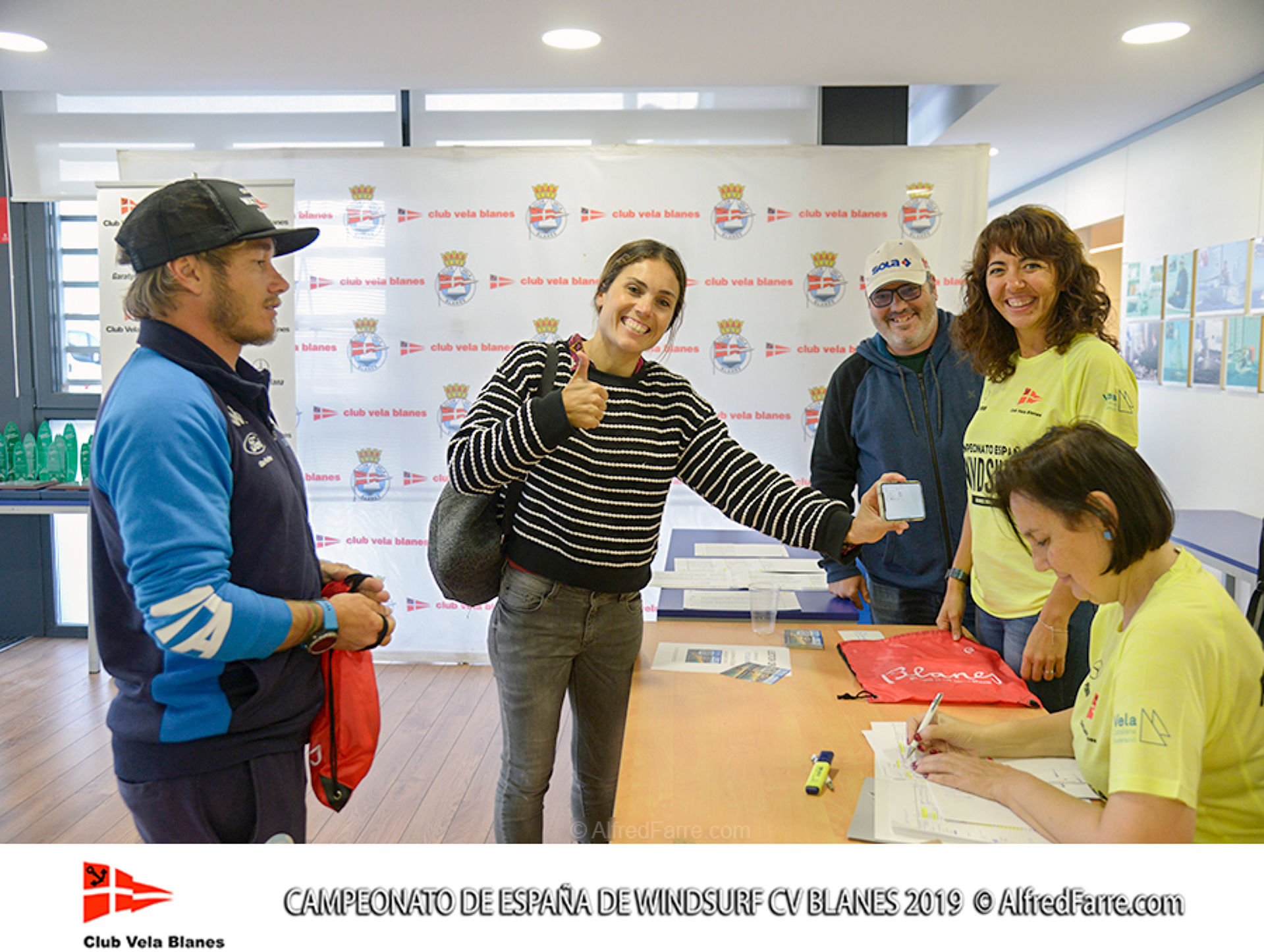  MORE THAN A HUNDRED AND A HALF OF SAILORS IN THE WINDSURF SPAIN CHAMPIONSHIP AT BLANES