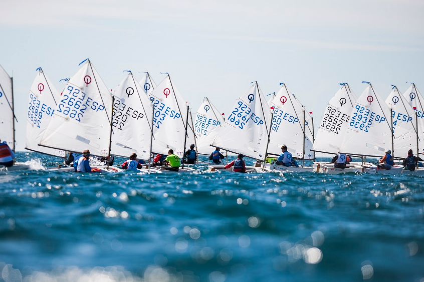 Tessa, Max i Ibai participan en el Campeonato de Cataluña de Optimist al CN BALÍS