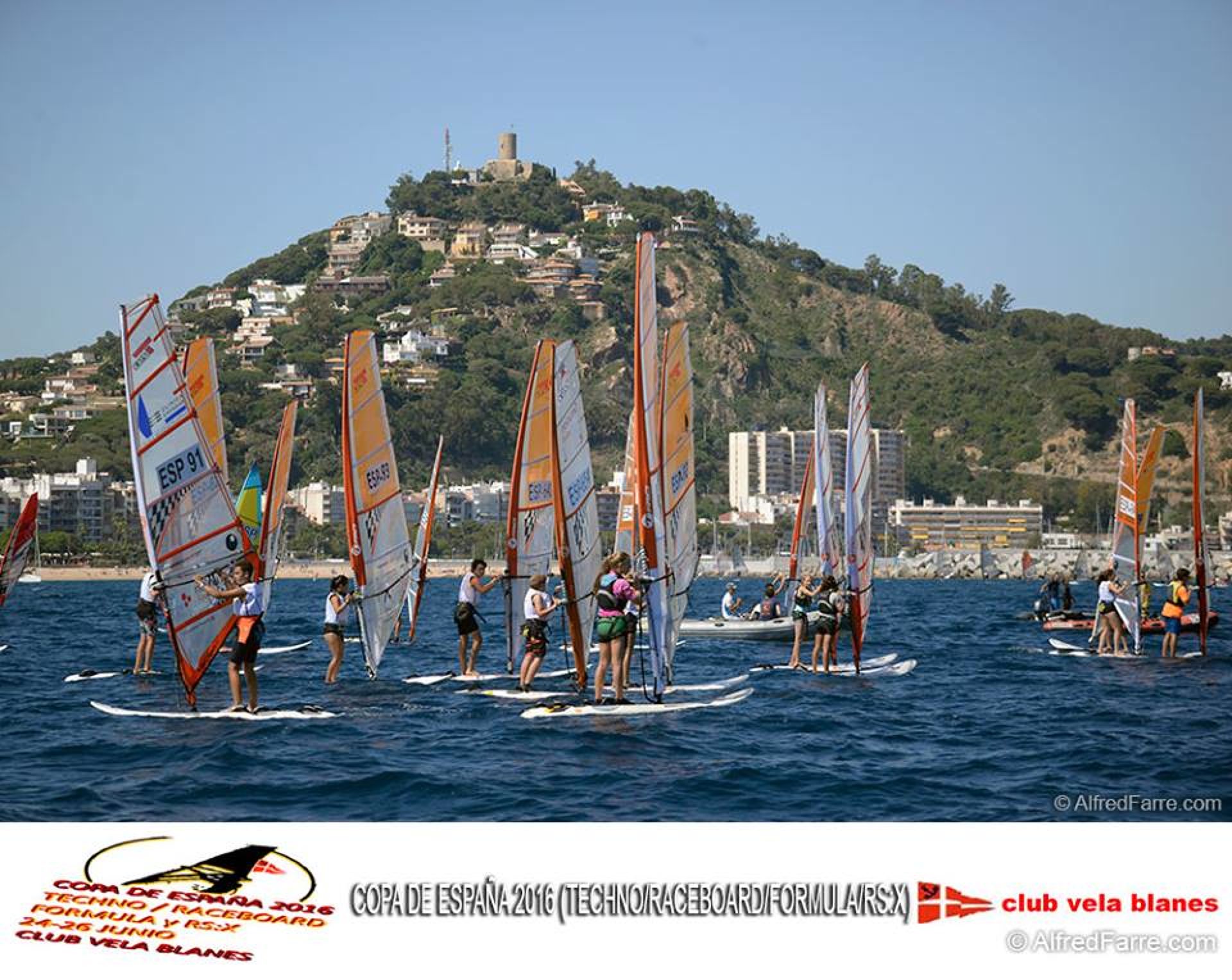 Éxito rotundo de participación en la Copa de España de Windsurf 2016 en el CVB