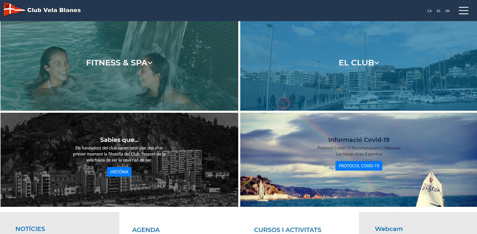 La pàgina web del club estrena nova secció històrica sota el nom de, sabies que...?