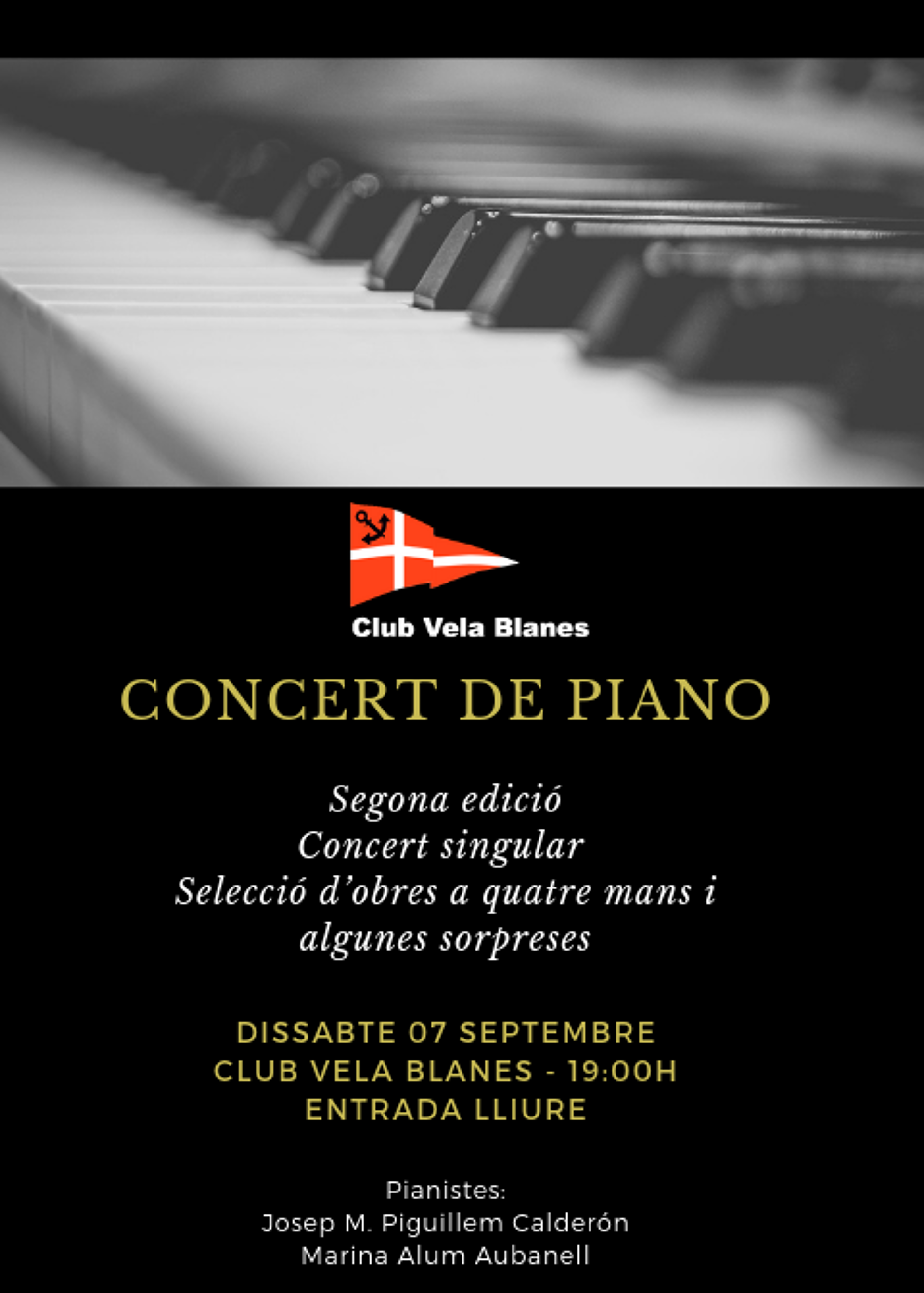 CONCERT DE PIANO