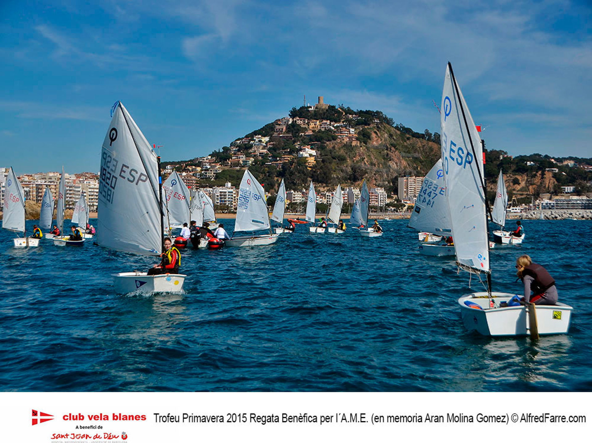 Èxit de participació al Trofeu Primavera 2015 (Regata Benèfica per l'AME).