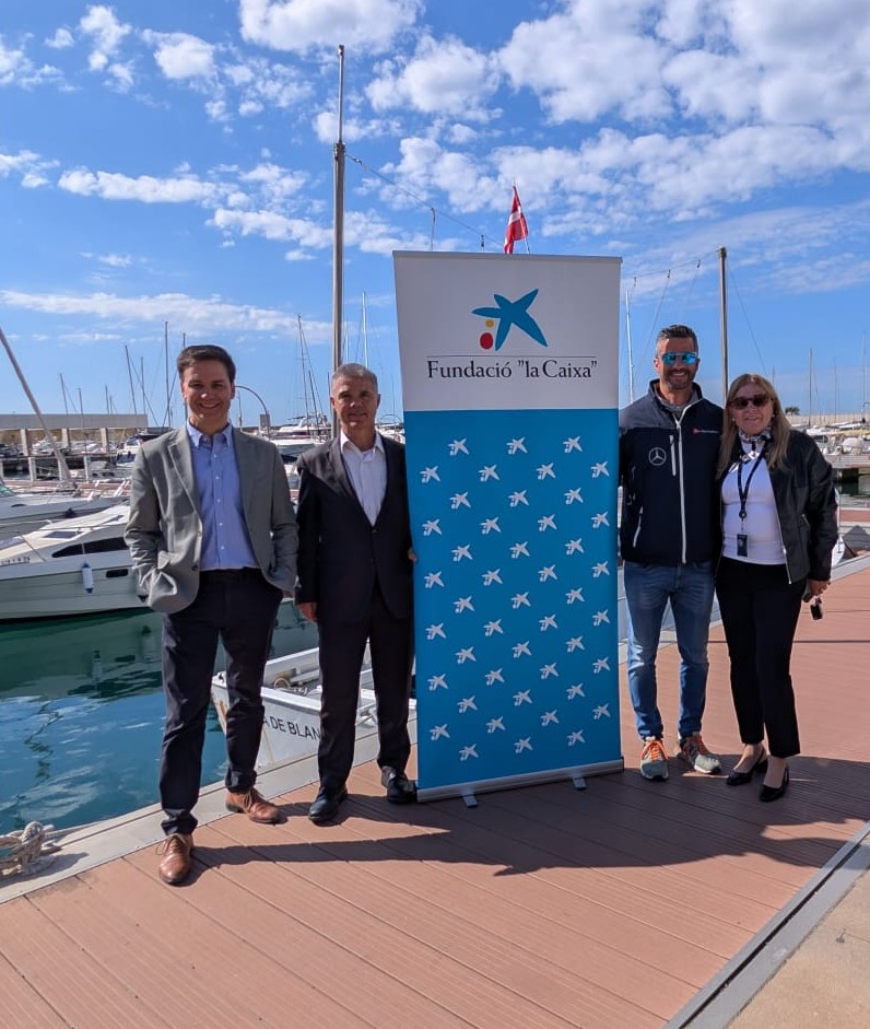 El Club de Vela Blanes renova el 2026 la seva col·laboració amb la Fundació “la Caixa” i CaixaBank per impulsar la vela accessible.