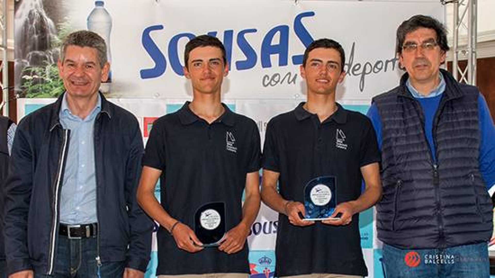 Els germans Parés bronze al Campionat Espanya 420 a Vigo