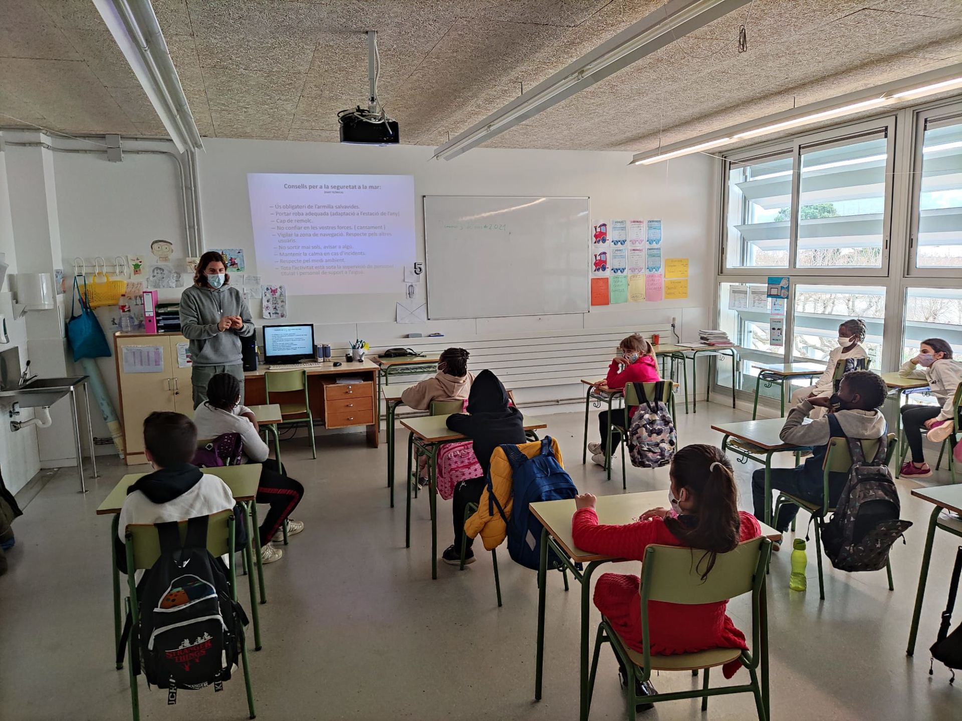 Torna l’Esport Blau amb l’Escola Mossèn Joan Batlle