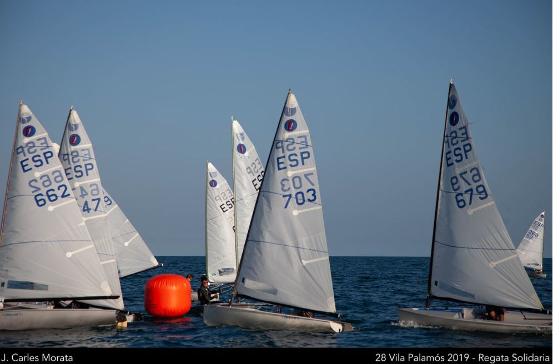 Els regatistes blanencs de la classe europa participen a la “solidària” 28ena regata Vila de Palamós.