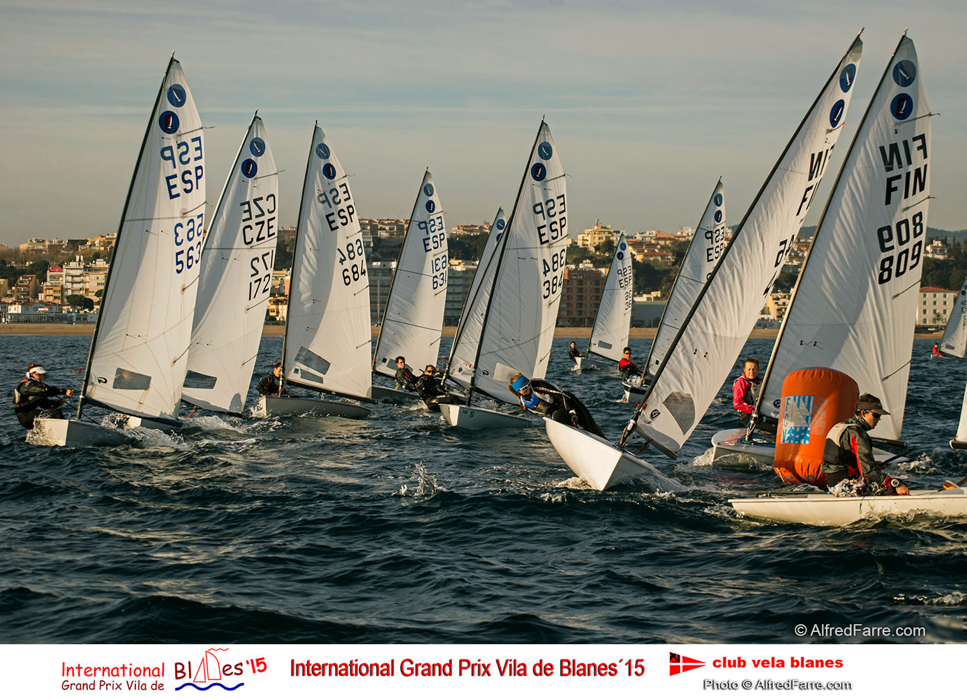 Conclou la primera jornada de l'International Grand Prix Vila Blanes amb set excel·lents regates