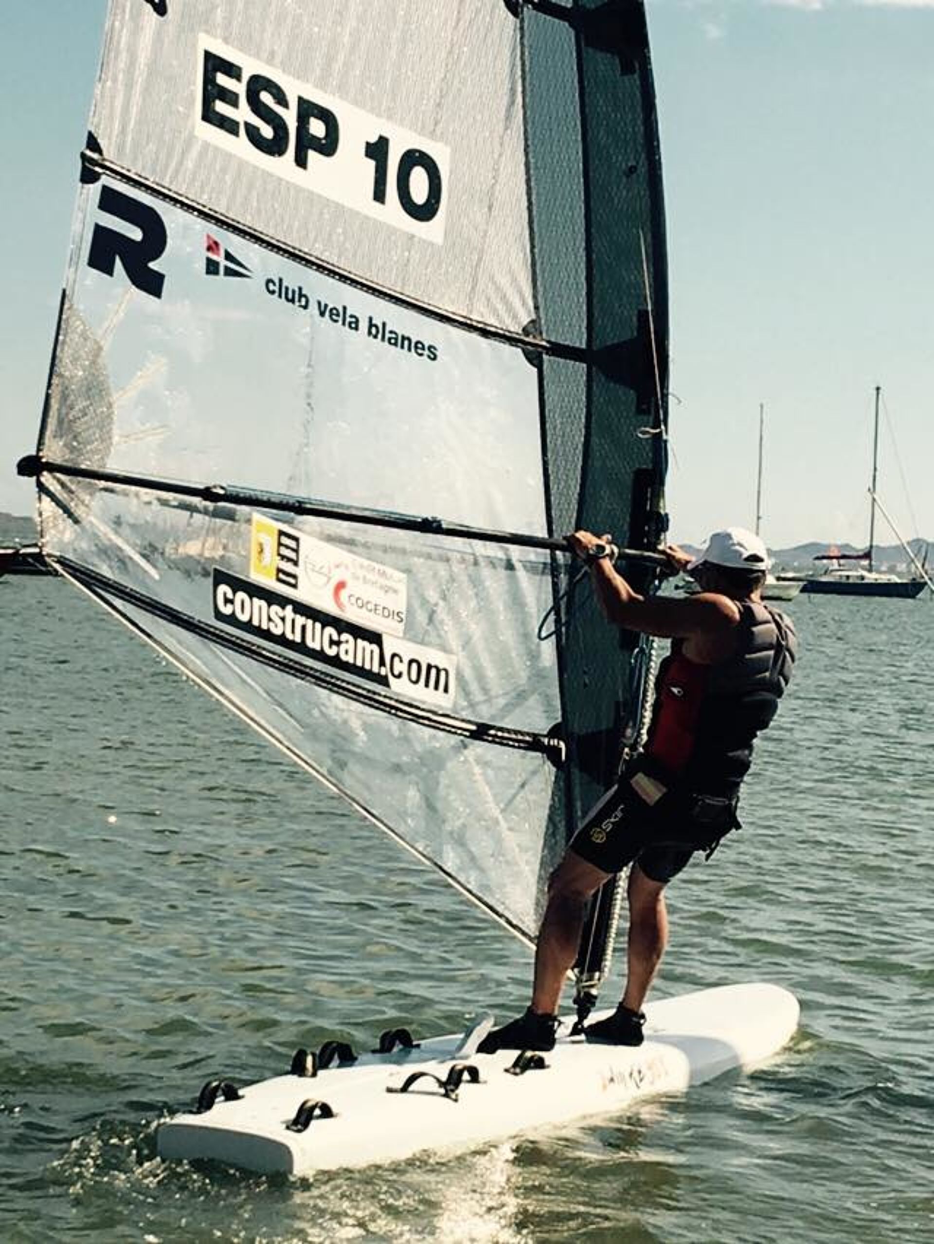 Tusquets i Camacho en el XIX SURFARI 2016-Campionat d'Espanya de Raceboard.