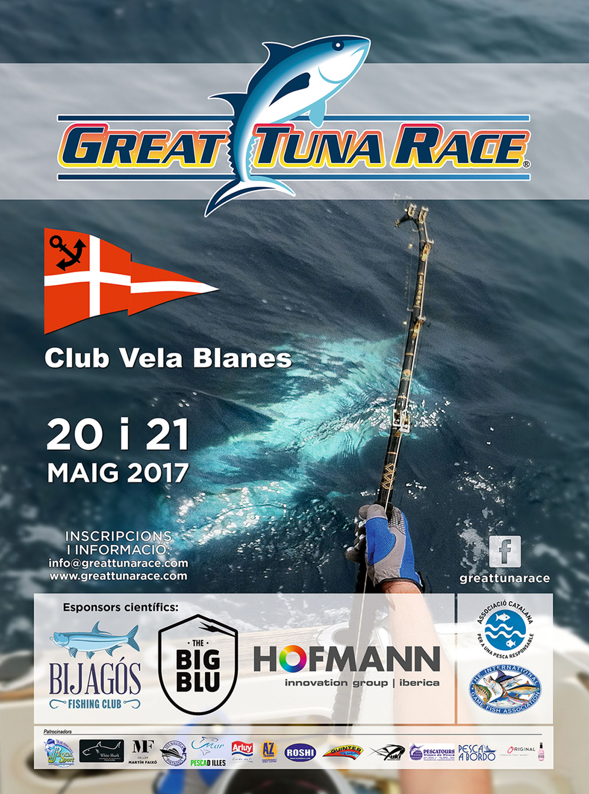 El Club Vela Blanes per tercer any consecutiu acollirà la Great Tuna Race
