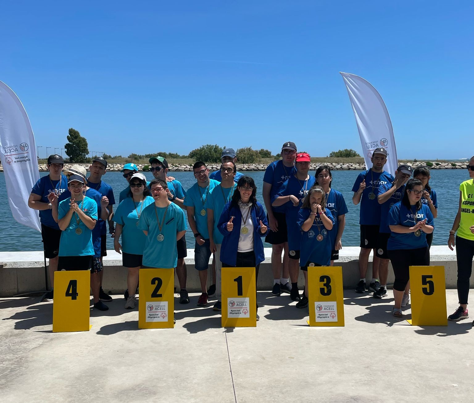 El binomio CE. EL VILAR-CV. BLANES revalidan el Campeonato de Cataluña ACELL-Special Olympics 2025