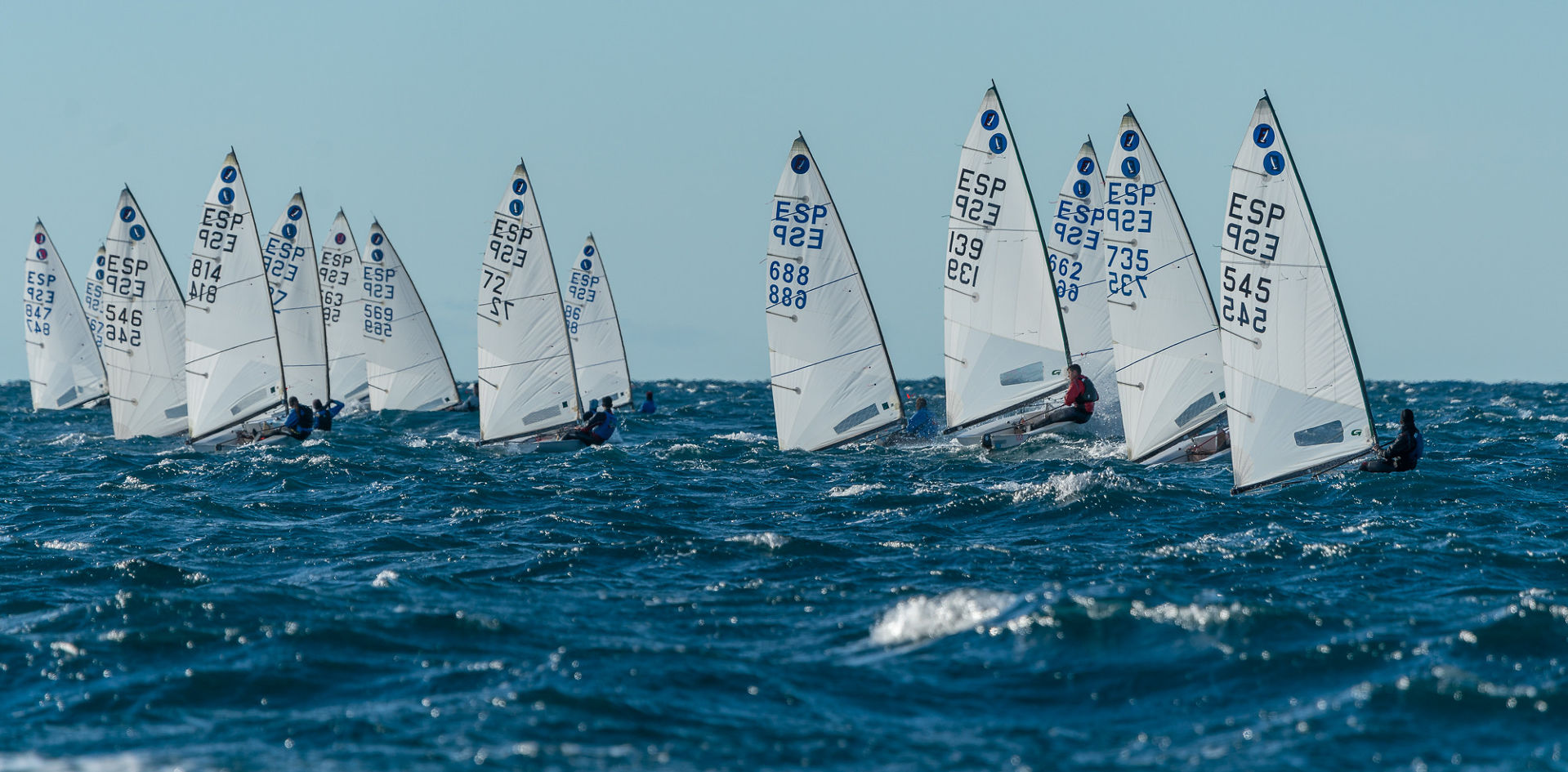 El regatista Martí Piguillem, 3r sub18 a la regata N2 Port Masnou.