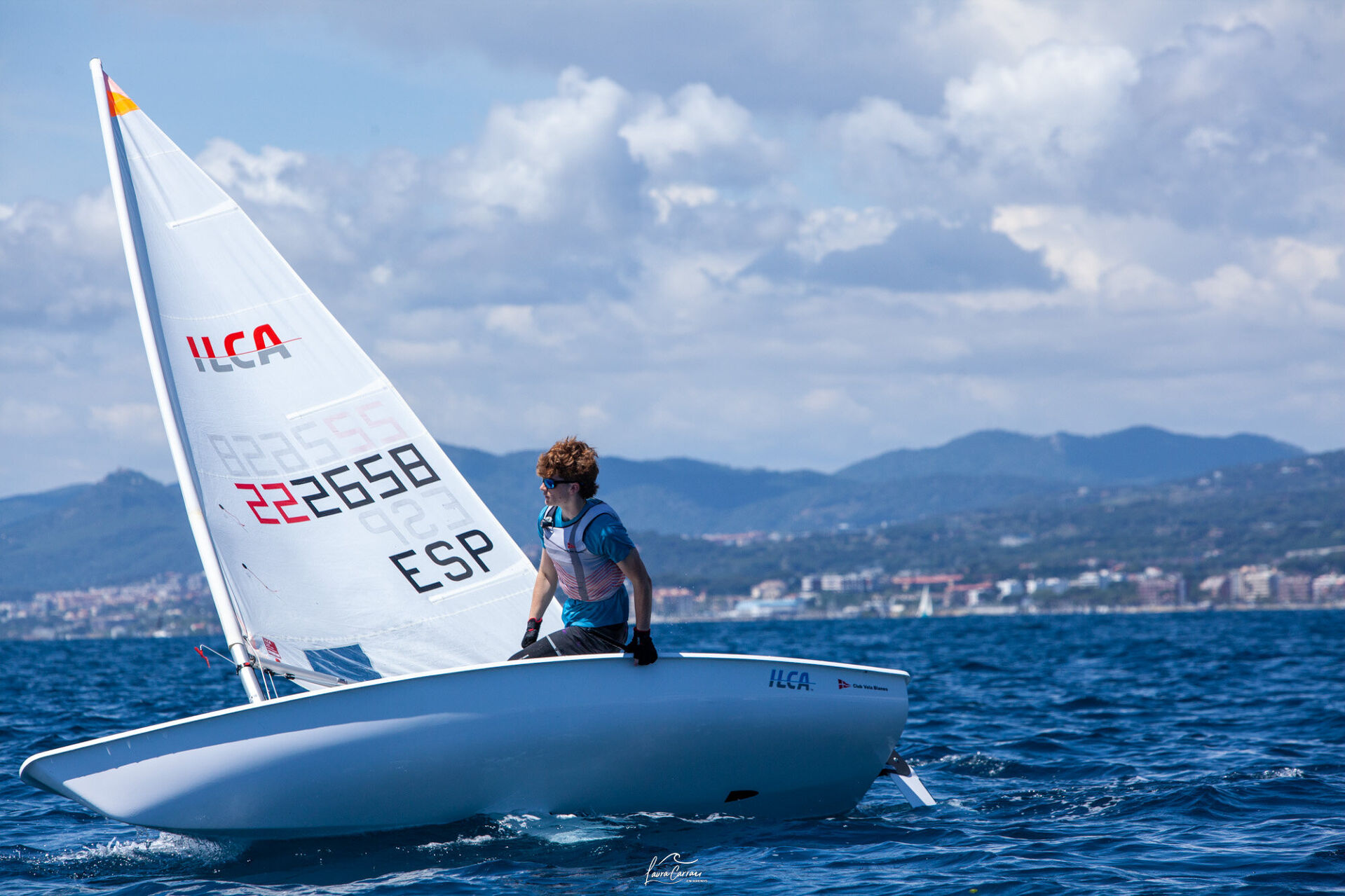 Ibai Ibarguren, tercer sub-18 al Campionat de Catalunya disputat al Trofeu Emili Lledó d’Arenys de Mar.
