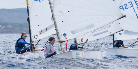 L’Equip de regates de la classe optimist debuta al CN L’Escala després de l’estiu. - 1