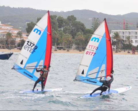 Jordi Bosch quart masculí al Campionat de Balears de Windsurfer - 1