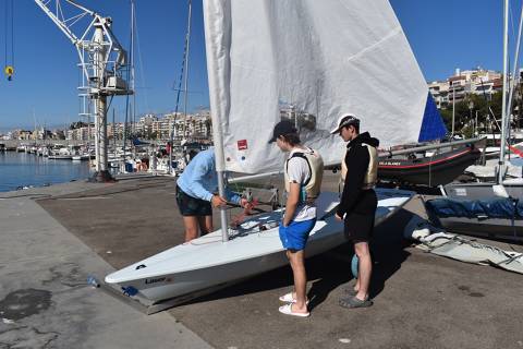 El Casal de Semana Santa pone en marcha las actividades lúdico-deportivas en el Club de Vela Blanes y calienta motores para el verano. - 4