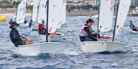 L’Equip de regates de la classe optimist debuta al CN L’Escala després de l’estiu. - 2