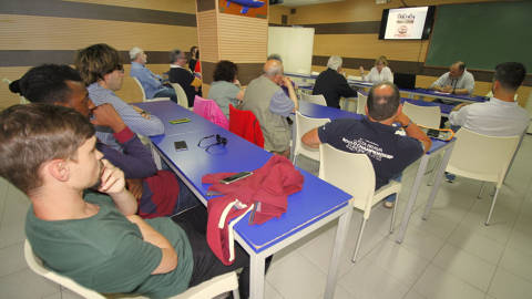 Pinzellades històriques del Blanes marítim a la Xerrada del 75è aniversari - 2