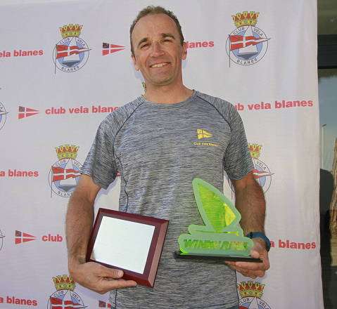 Marc Tusquets Campió de la Copa d'Espanya de Windsurfer i Jordi Bosch subcampió