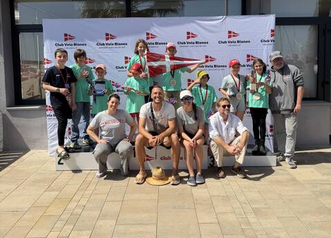 Kai Martínez brilla al Trofeu Primavera d’Optimist N3 proclamant-se guanyador sub-13 i tercer lloc absolut.