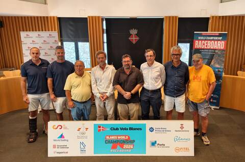 El Club de Vela Blanes acollirà per tercera vegada un Campionat del Món de Raceboard - 1