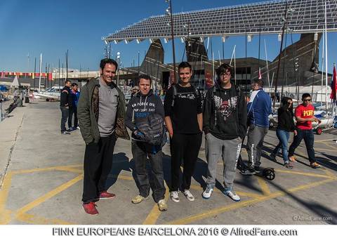 Els germans Ordóñez debuten junts al 2016 Finn European Championship a Barcelona - 2