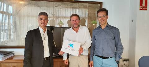 El Club de Vela Blanes y Fundación La Caixa vuelven a renovar su colaboración en el ámbito deportivo.