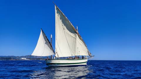  Éxito del 1er Encuentro de Vela Latina organizado por el Club de Vela Blanes y la Asociación Vela Latina La Cala. - 3