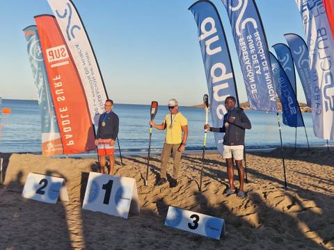 Dos podis, Erik Silva i Emanuel Onasaa, al IV SUP Challenge de Cabo de Palos Campionat d’Espanya Sprint i Copa d’Espanya llarga distància. - 1