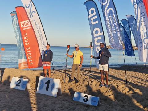 Dos podios, Erik Silva y Emanuel Onasaa, al IV SUP Challenge de Cabo de Palos Campeonato de España Sprint y Copa de España larga distancia. - 1