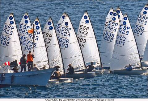 Finaliza el Campeonato de Cataluña de la clase Europa 2024 a Blanes - 1