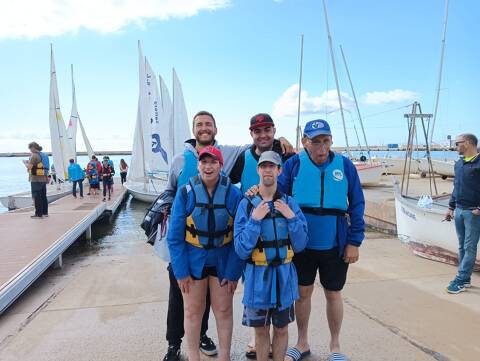 El CE El Vilar i  el Club Vela Blanes guanyen la I Regata  prova de Vela ACELL – SPECIAL OLYMPICS de Catalunya d’aquest 2024 al CN La Ràpita. - 3