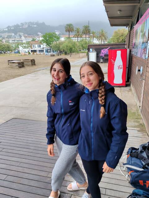 Debut del equipo de ILCA 4 en el Campeonato de Cataluña en Roses. - 4