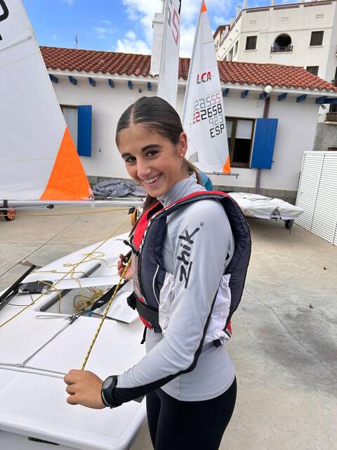La flota de ILCA 4 del Club Vela Blanes participa en el Trofeu Emili Lledó d’Arenys. - 8