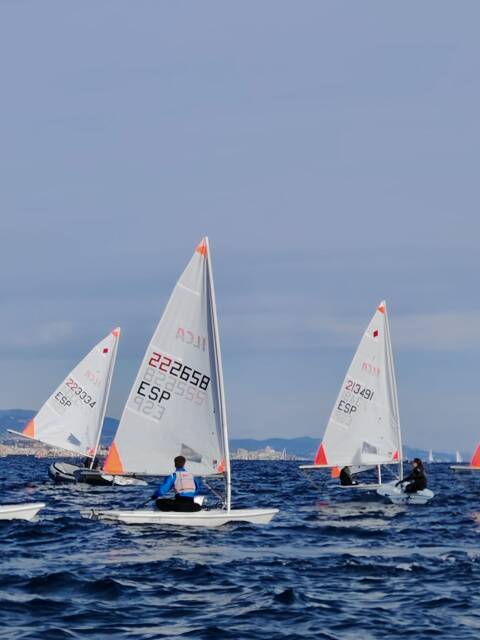 L’equip de ILCA 4 ha debutat aquest 2026 a Masnou. - 1