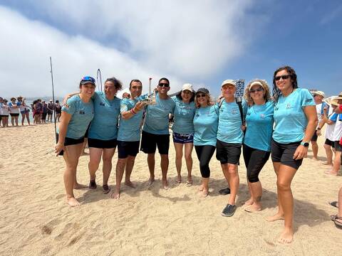 El Club de Vela Blanes participa amb èxit a la regata de llagut català de Palamós Terra de Mar. - 1